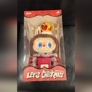Authentic Pop Mart Plush Doll Lets Checkmate Brand New